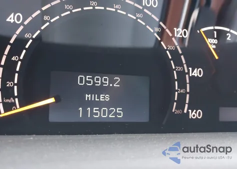 2005 Mercedes-Benz Cl 500 from USA, damaged, VIN WDBPJ75J15A045888